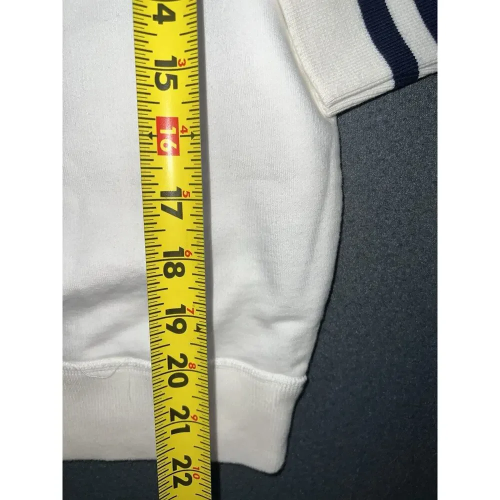 Polo Ralph Lauren Cotton Preppy V -Neck Tennis Sweater sz 12/14 A010333